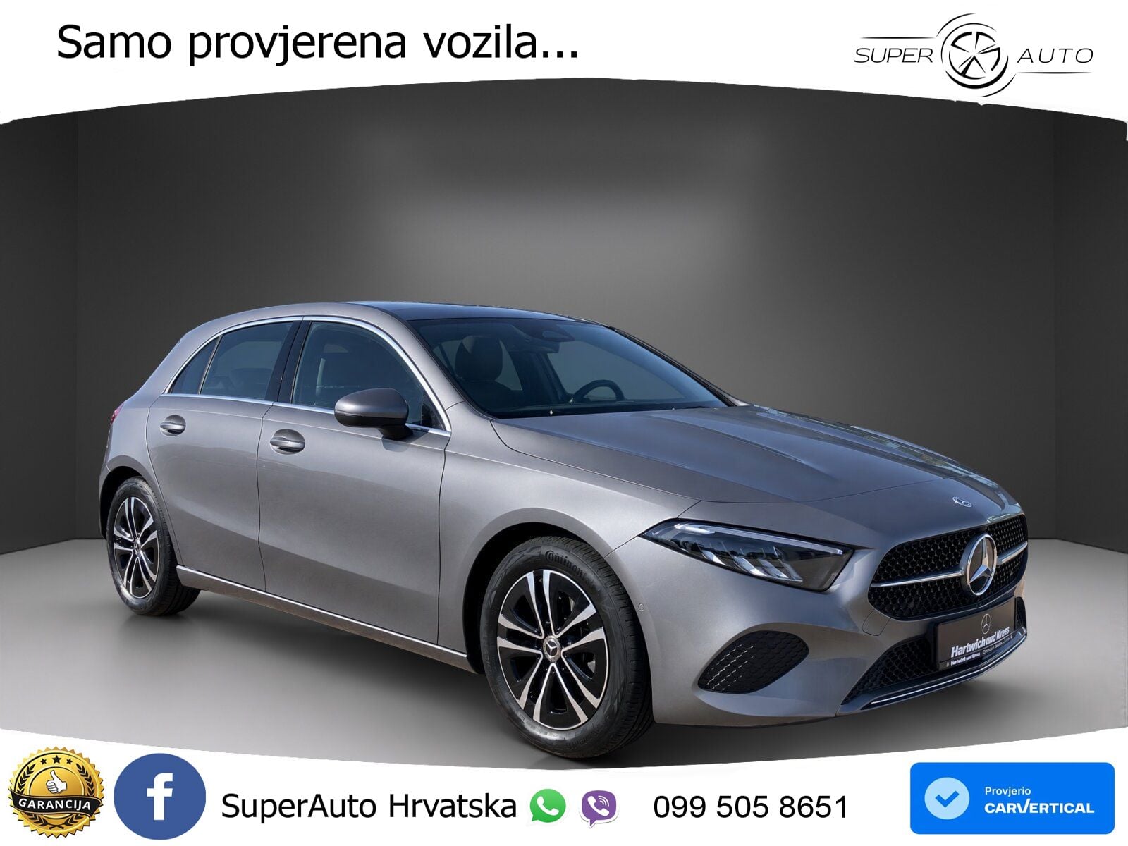 Mercedes-Benz A 200 7G-DCT LED+GR SJED+ACC