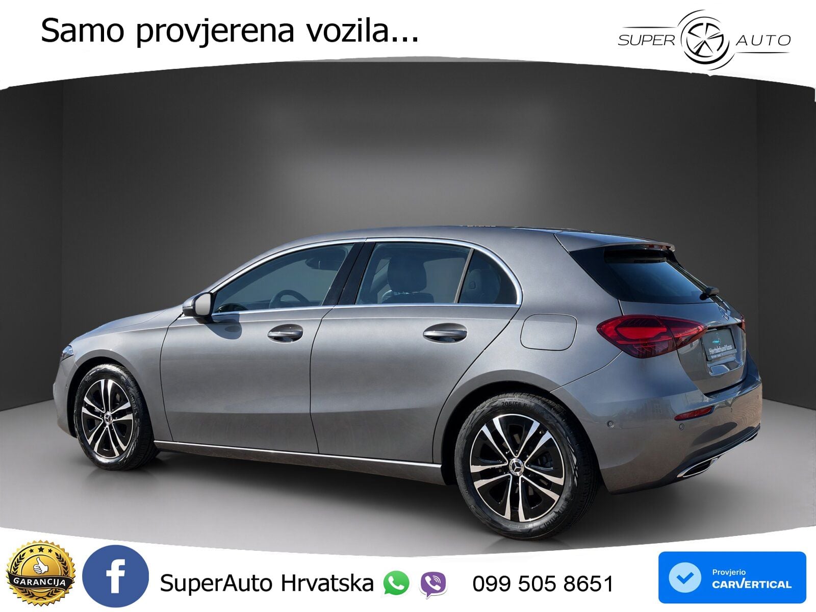 Mercedes-Benz A 200 7G-DCT LED+GR SJED+ACC
