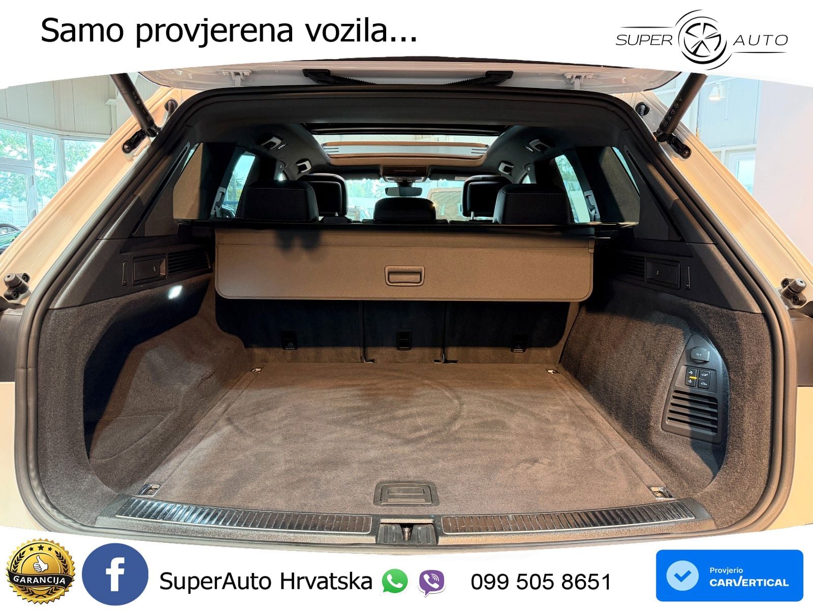 Volkswagen Touareg 3.0 V6 TDI (286 KS) 4MOTION Tiptronic R-Line ZRAČNI+ACC+GR SJED+KAM+PANO