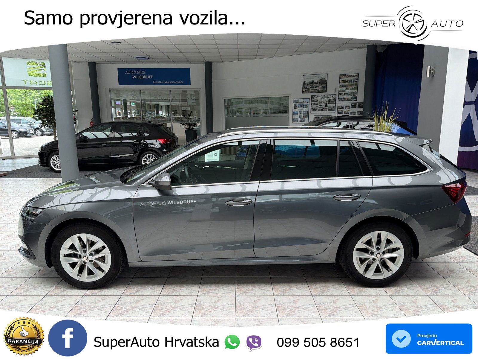 Škoda Octavia Combi 2.0 TDI (150 KS) DSG LED+GR SJED+ACC