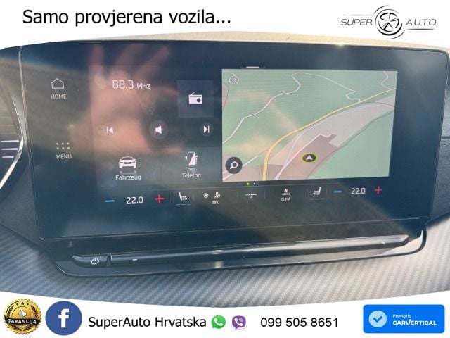 Škoda Octavia Combi RS 2.0 TSI (245 KS) DSG LED+GR SJED+ACC