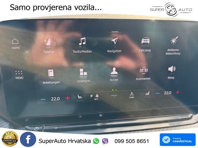 Škoda Octavia Combi RS 2.0 TSI (245 KS) DSG LED+GR SJED+ACC