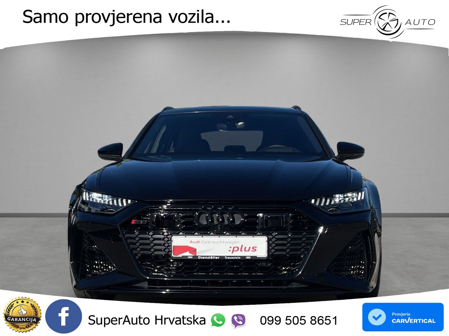 Audi RS6 Avant 4.0 TFSI V8 (600 KS) quattro Tiptronic LED+GR SJED+ACC