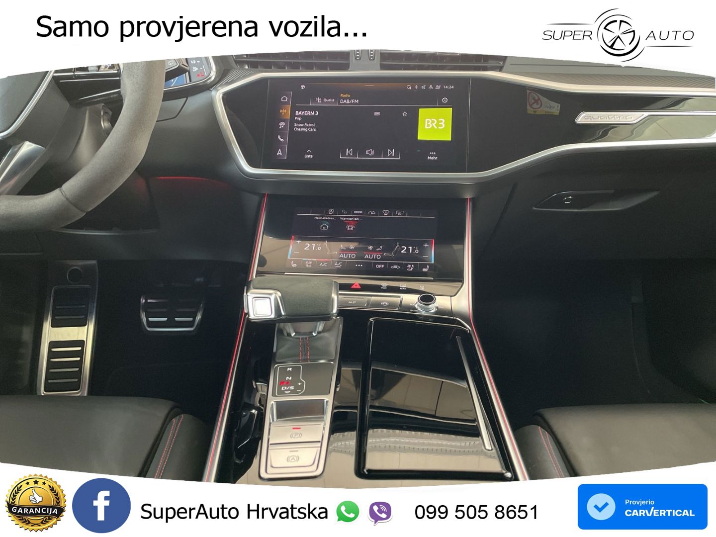 Audi RS6 Avant 4.0 TFSI V8 (600 KS) quattro Tiptronic LED+GR SJED+ACC