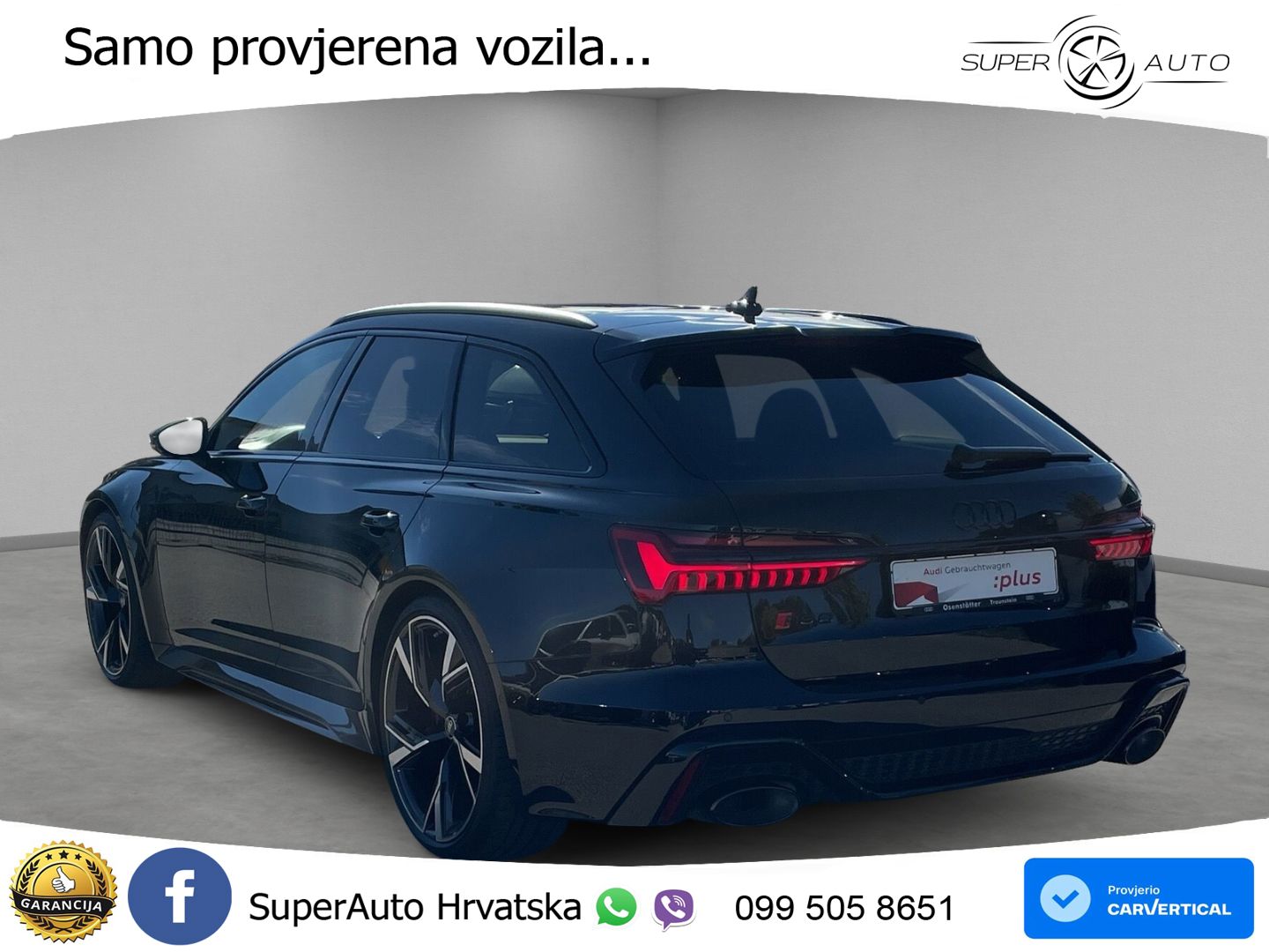 Audi RS6 Avant 4.0 TFSI V8 (600 KS) quattro Tiptronic LED+GR SJED+ACC