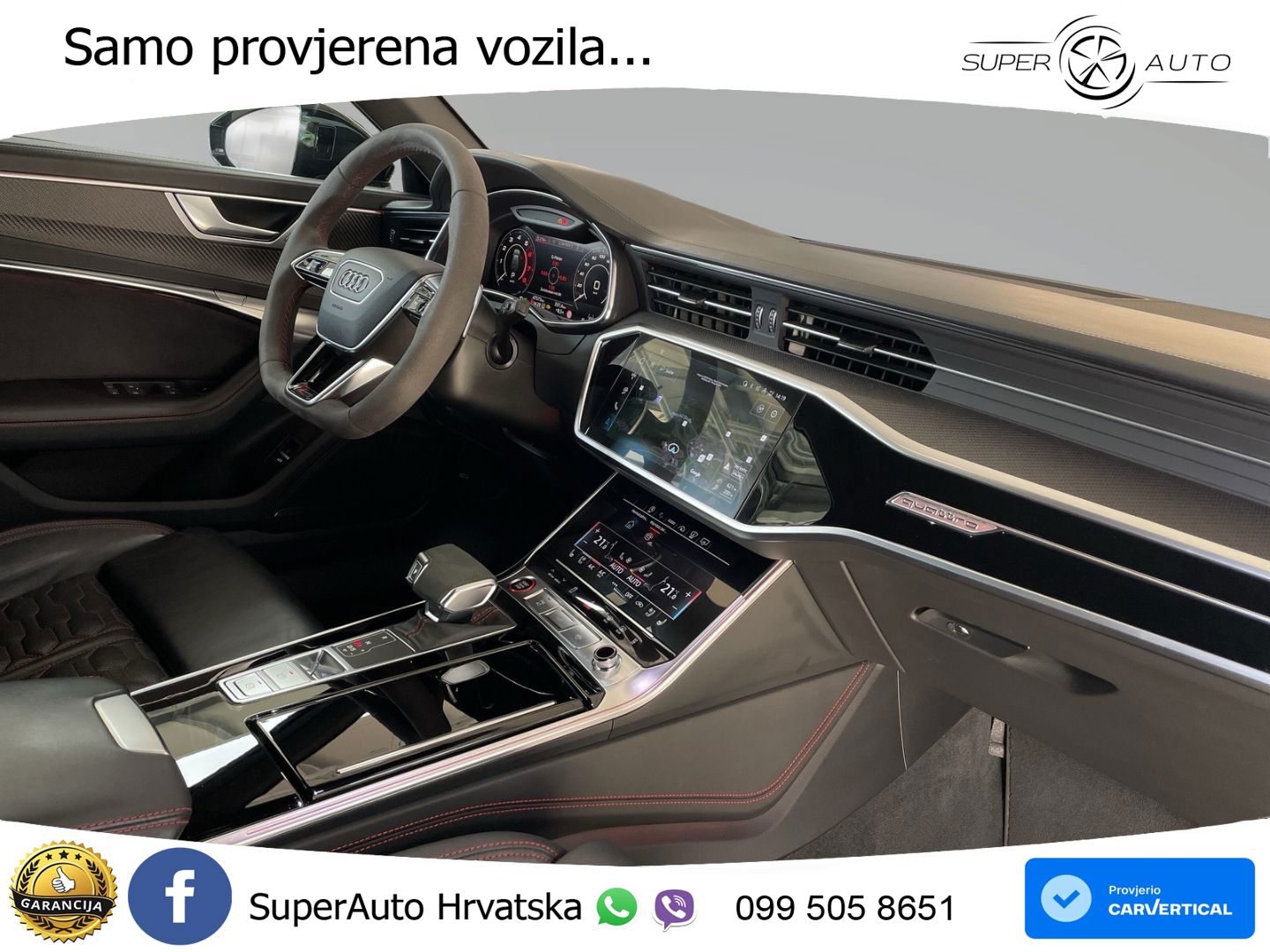 Audi RS6 Avant 4.0 TFSI V8 (600 KS) quattro Tiptronic LED+GR SJED+ACC