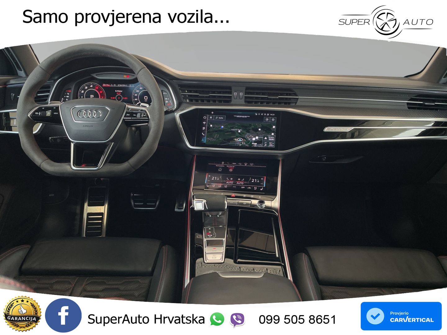 Audi RS6 Avant 4.0 TFSI V8 (600 KS) quattro Tiptronic LED+GR SJED+ACC