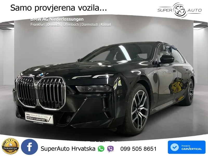 BMW 740d (299 KS) xDrive Steptronic M Sport LED+GR SJED+ACC
