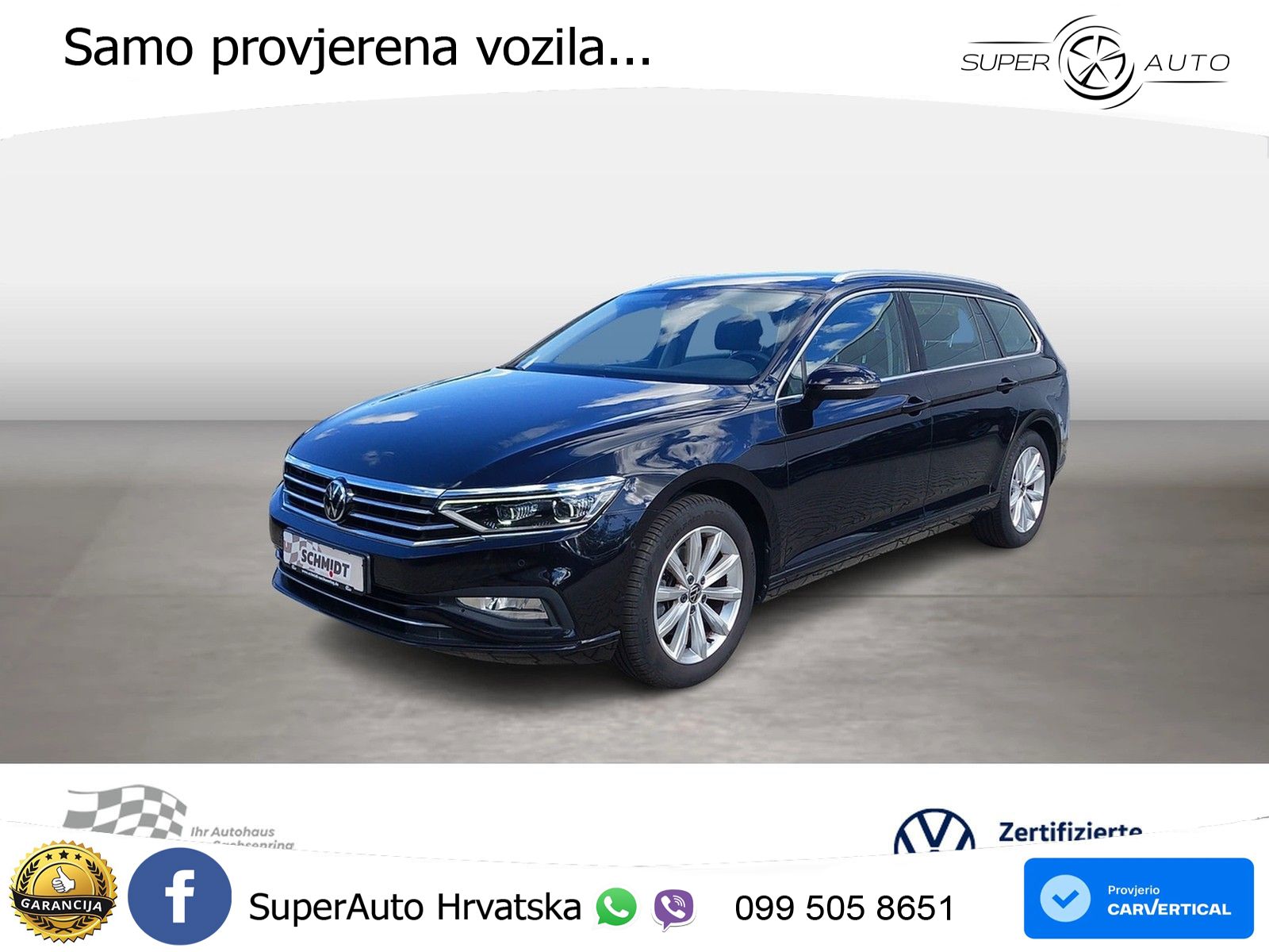 Volkswagen Passat Variant 2.0 TDI (150 KS) DSG Business LED+GR SJED+ACC