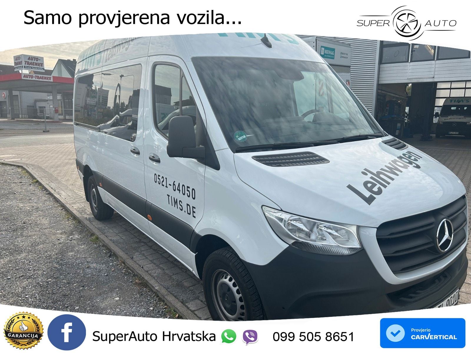 Mercedes-Benz Sprinter III  317 CDI Tourer AHK 3,5 t Navi 170 KS