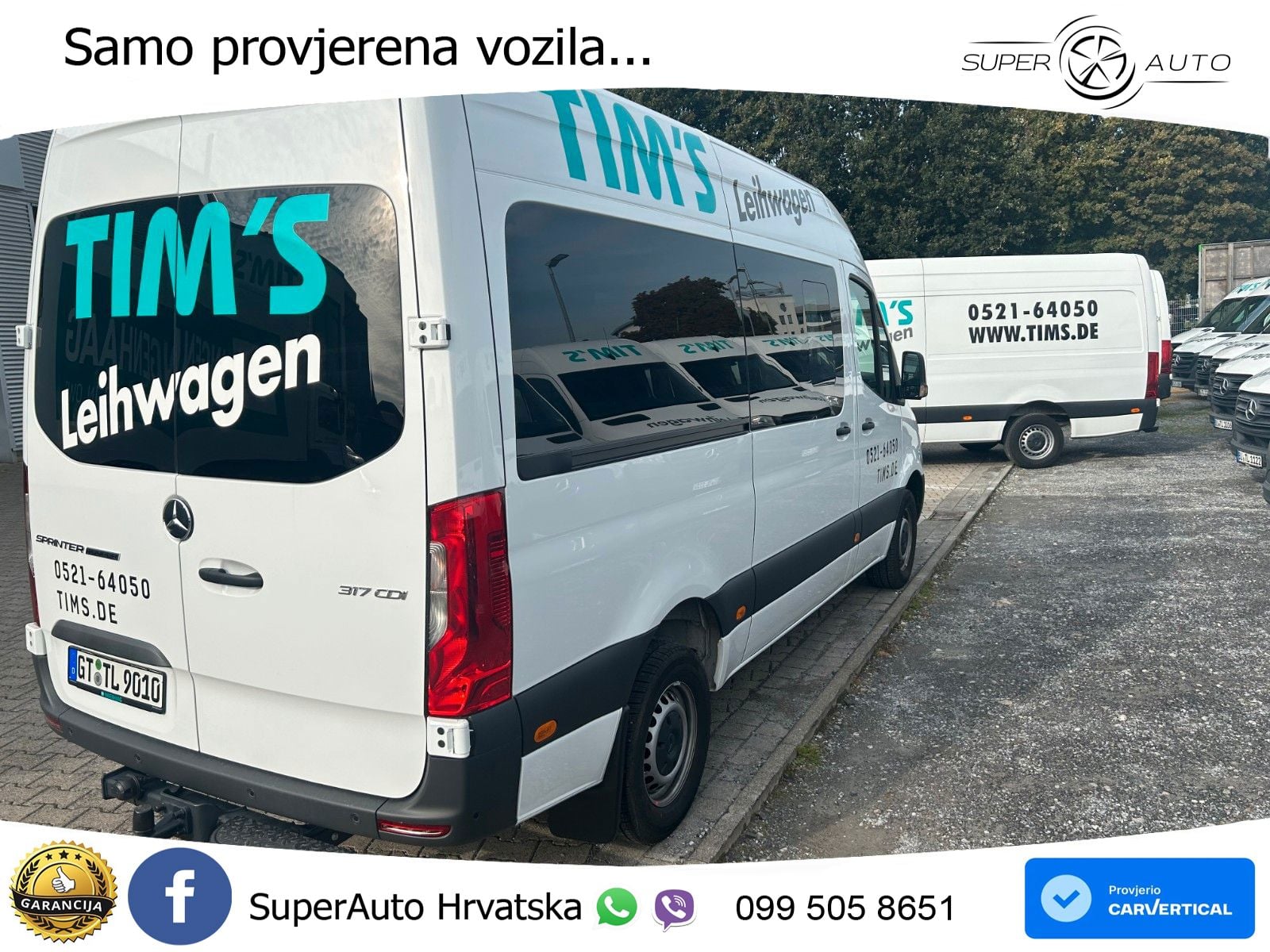 Mercedes-Benz Sprinter III  317 CDI Tourer AHK 3,5 t Navi 170 KS