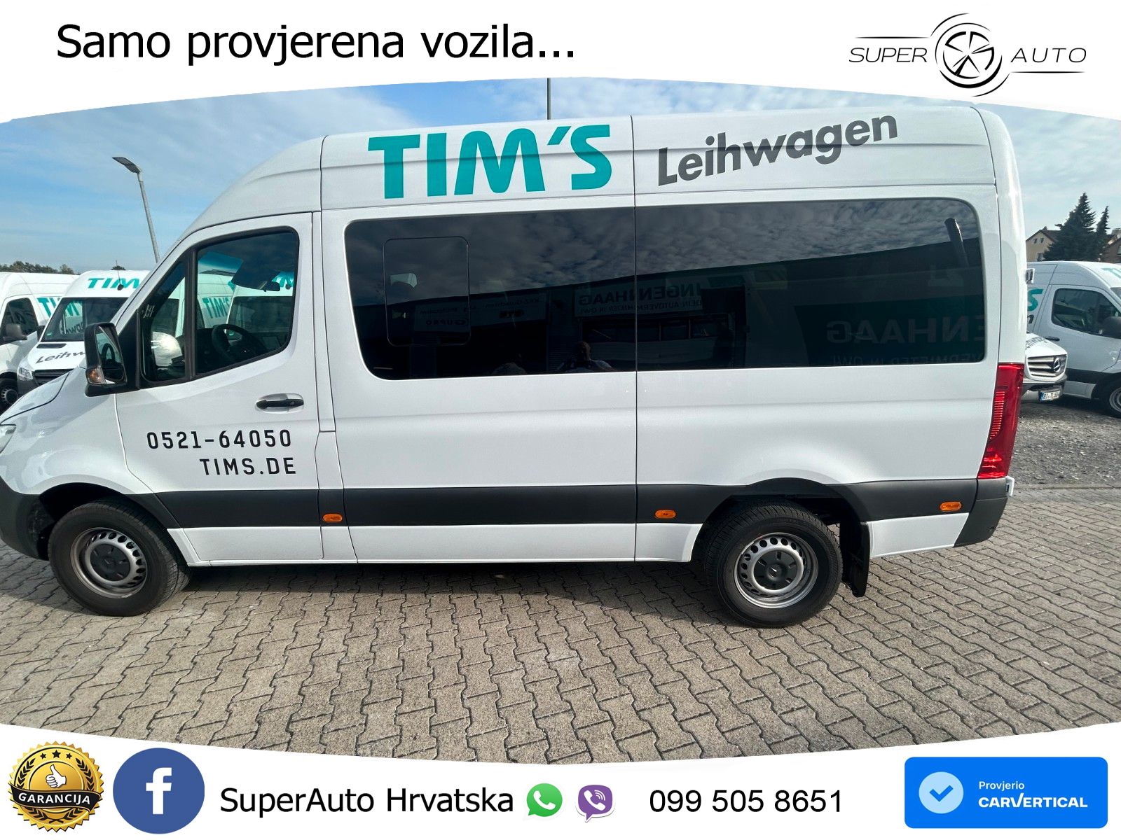 Mercedes-Benz Sprinter III  317 CDI Tourer AHK 3,5 t Navi 170 KS