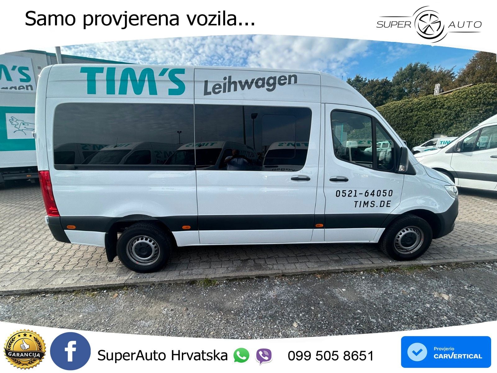 Mercedes-Benz Sprinter III  317 CDI Tourer AHK 3,5 t Navi 170 KS