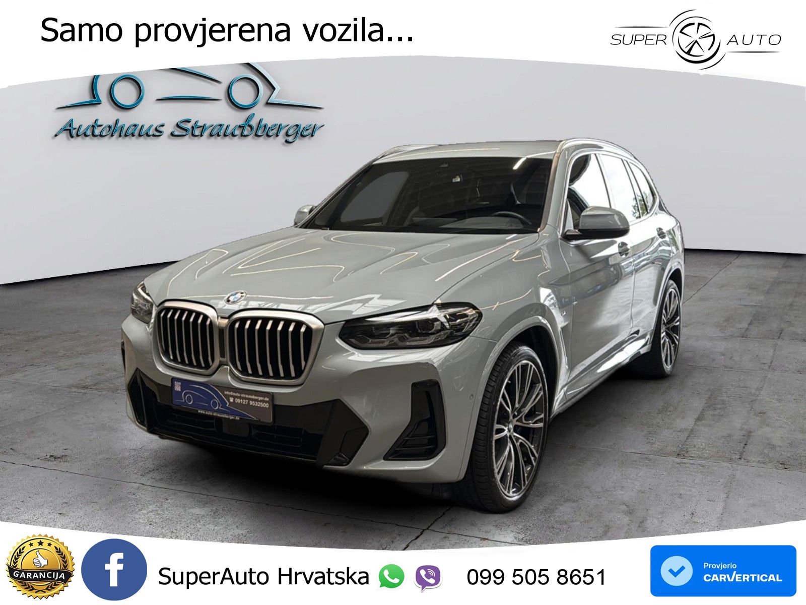 BMW X3 30d xDrive Steptronic M Sport LED+GR SJED+ACC