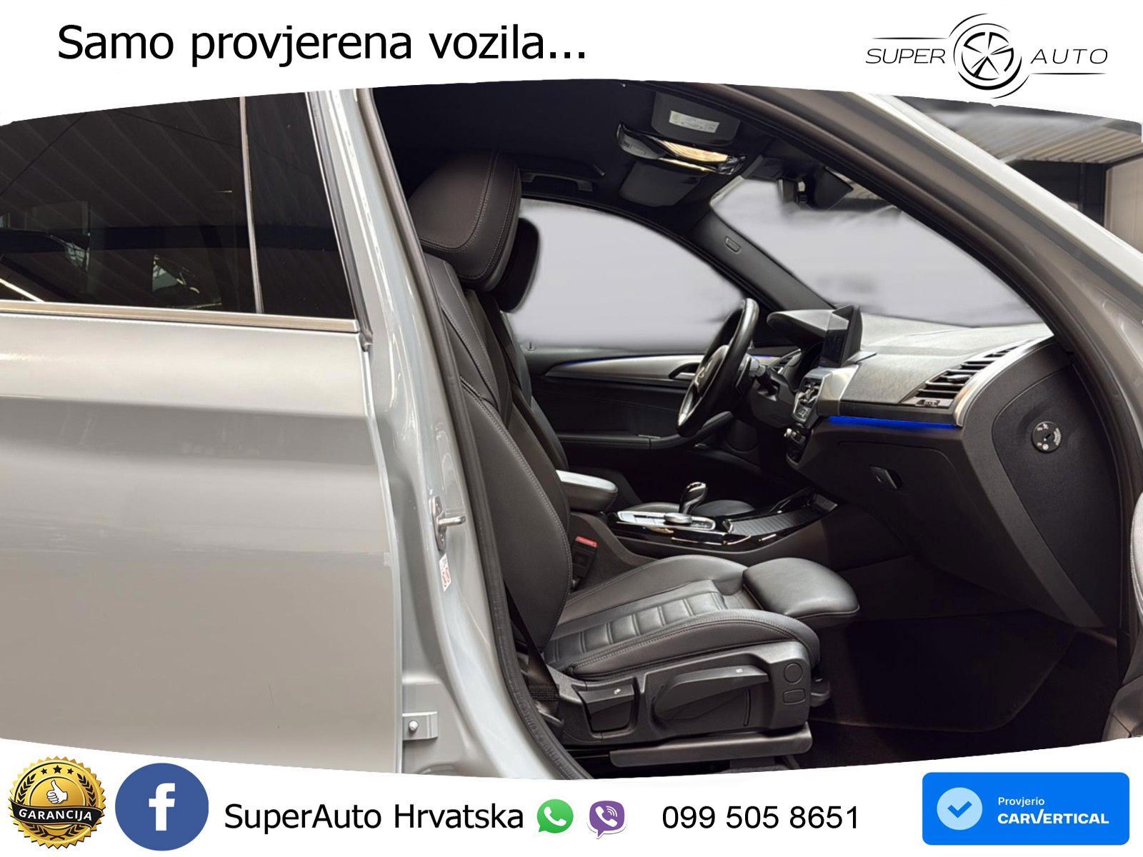 BMW X3 30d xDrive Steptronic M Sport LED+GR SJED+ACC
