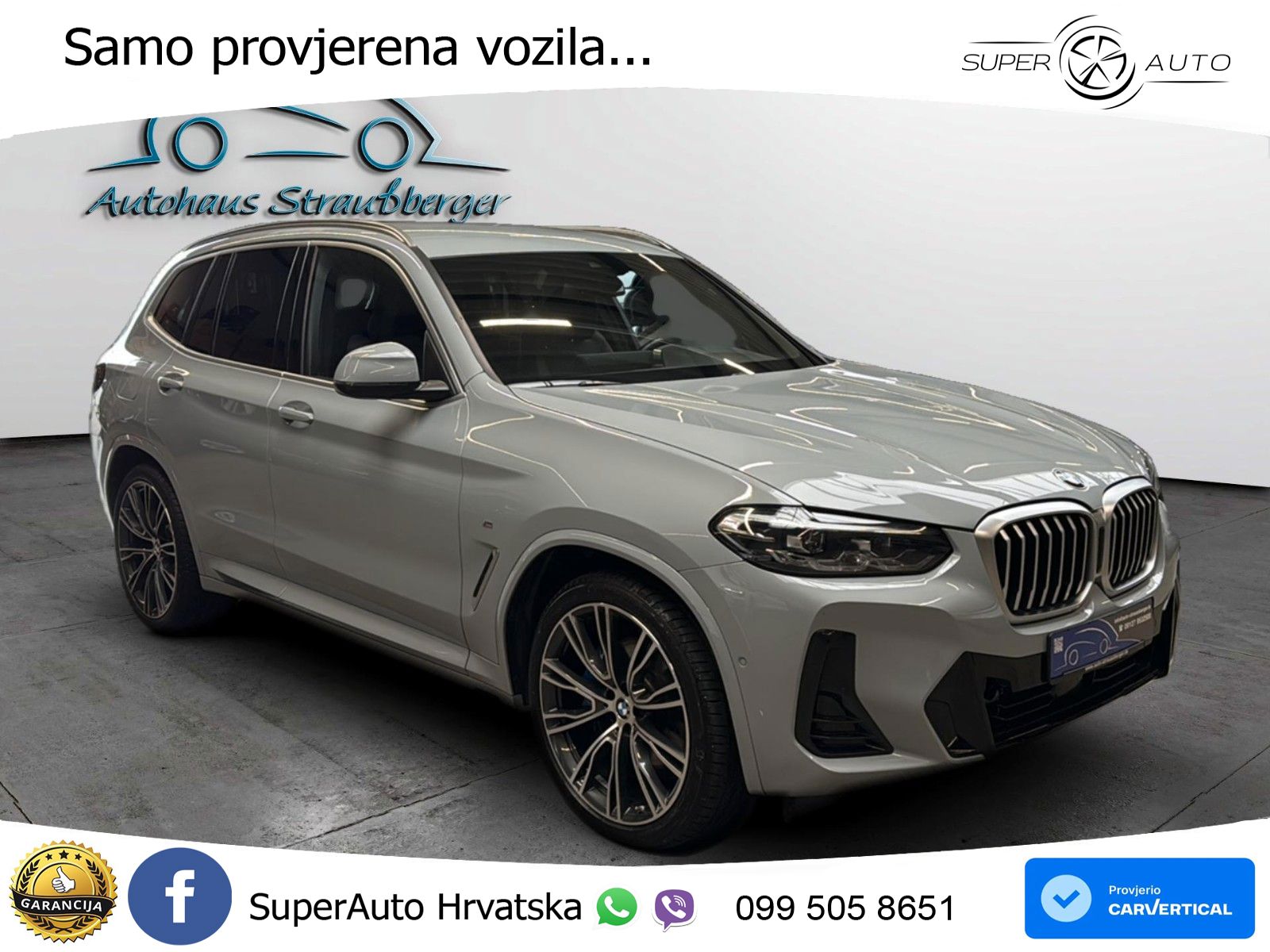 BMW X3 30d xDrive Steptronic M Sport LED+GR SJED+ACC