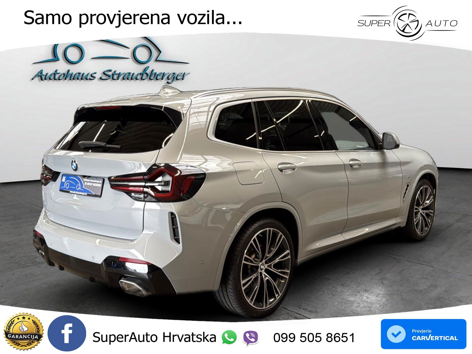 BMW X3 30d xDrive Steptronic M Sport LED+GR SJED+ACC