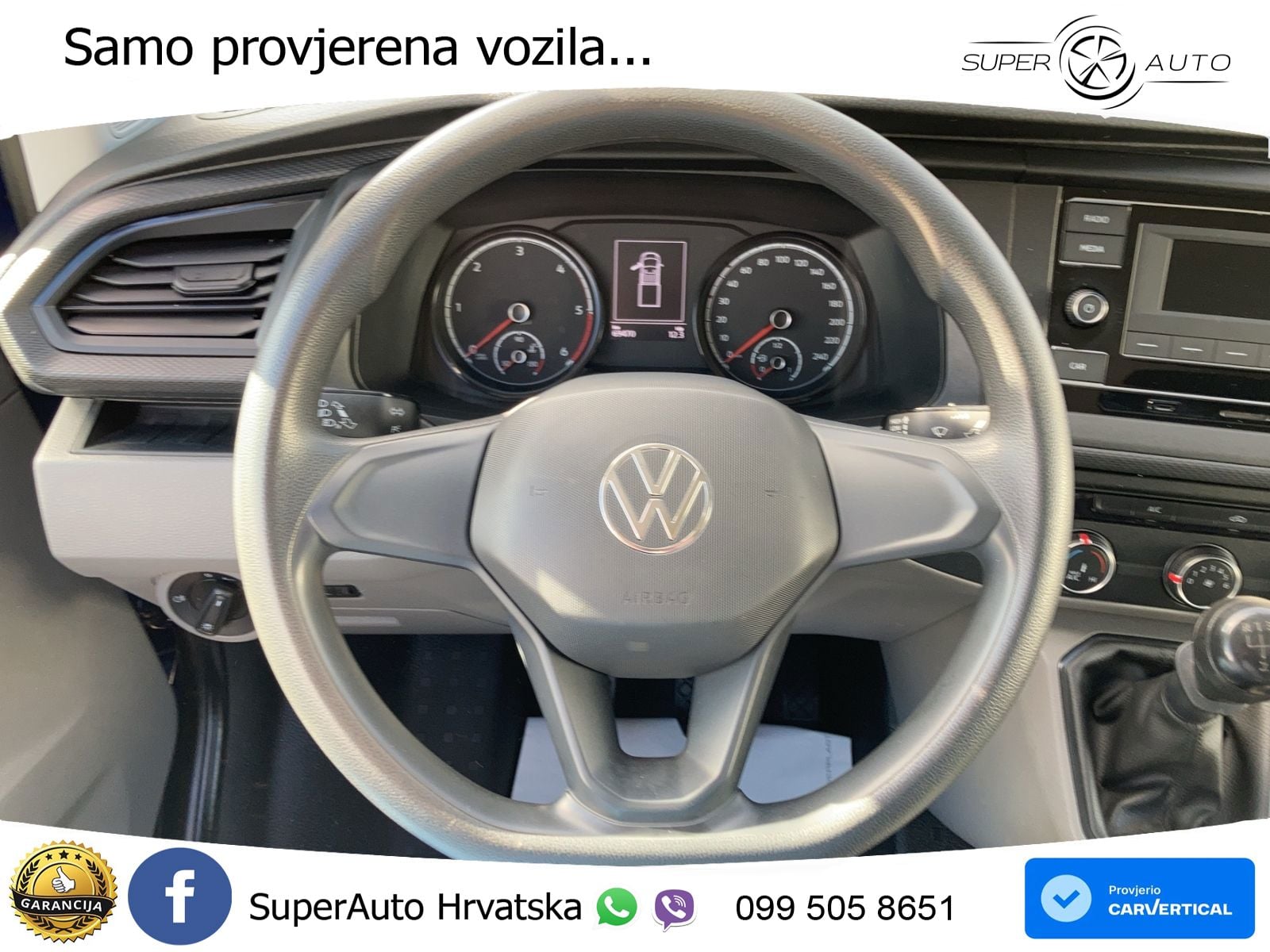 Volkswagen Transporter T6.1 2.0 TDI, DOPPELKABINE*KLIMA*LEI 110 KS