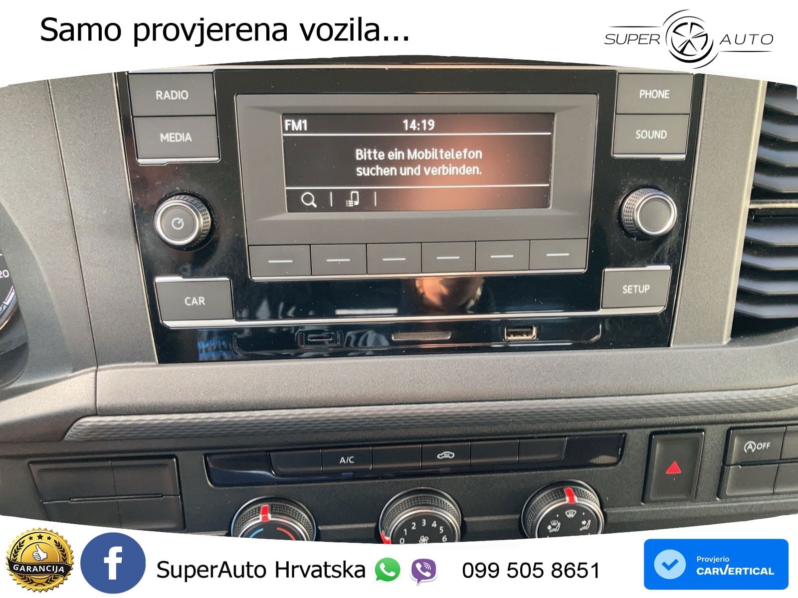 Volkswagen Transporter T6.1 2.0 TDI, DOPPELKABINE*KLIMA*LEI 110 KS