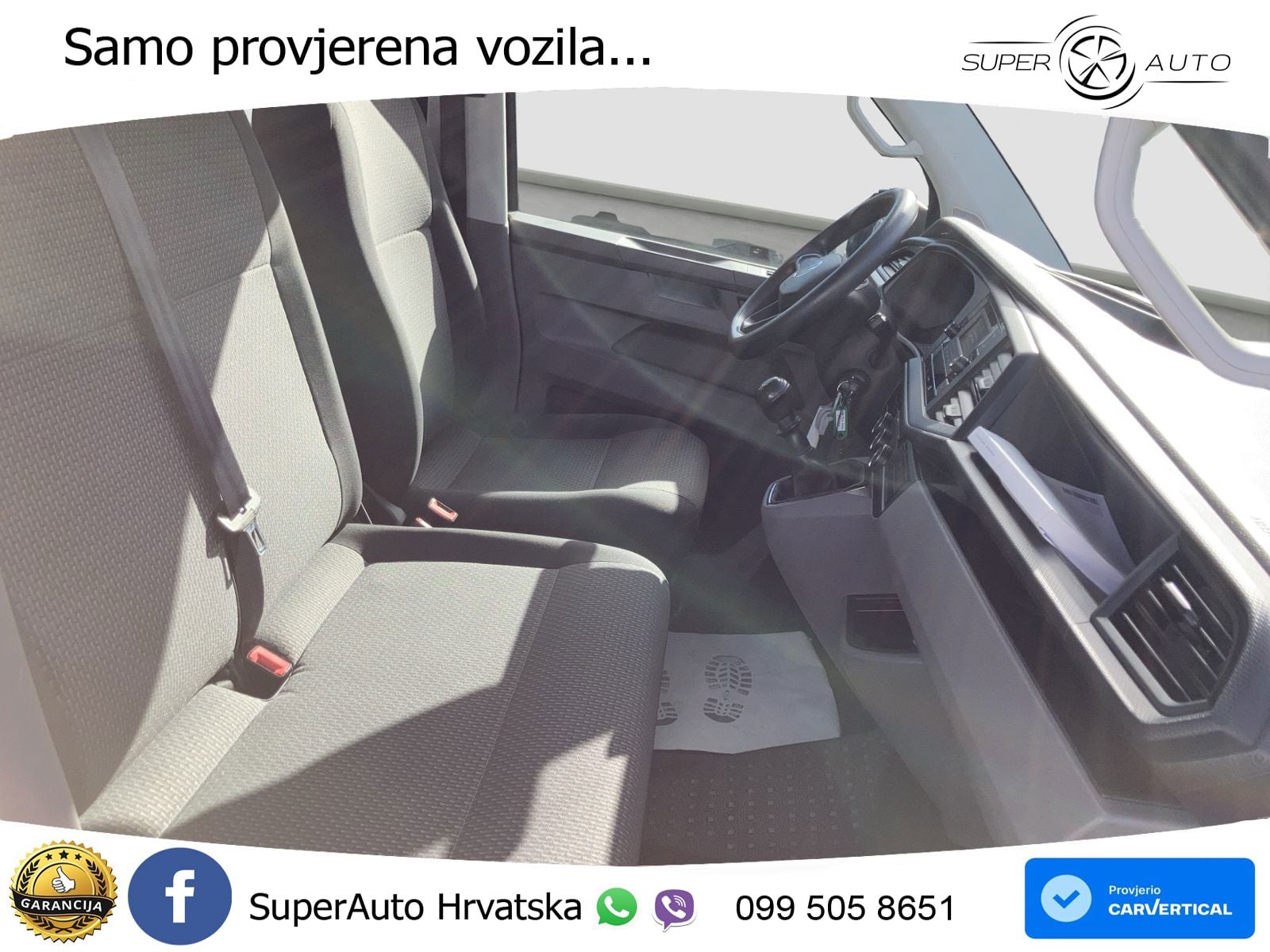 Volkswagen Transporter T6.1 2.0 TDI, DOPPELKABINE*KLIMA*LEI 110 KS