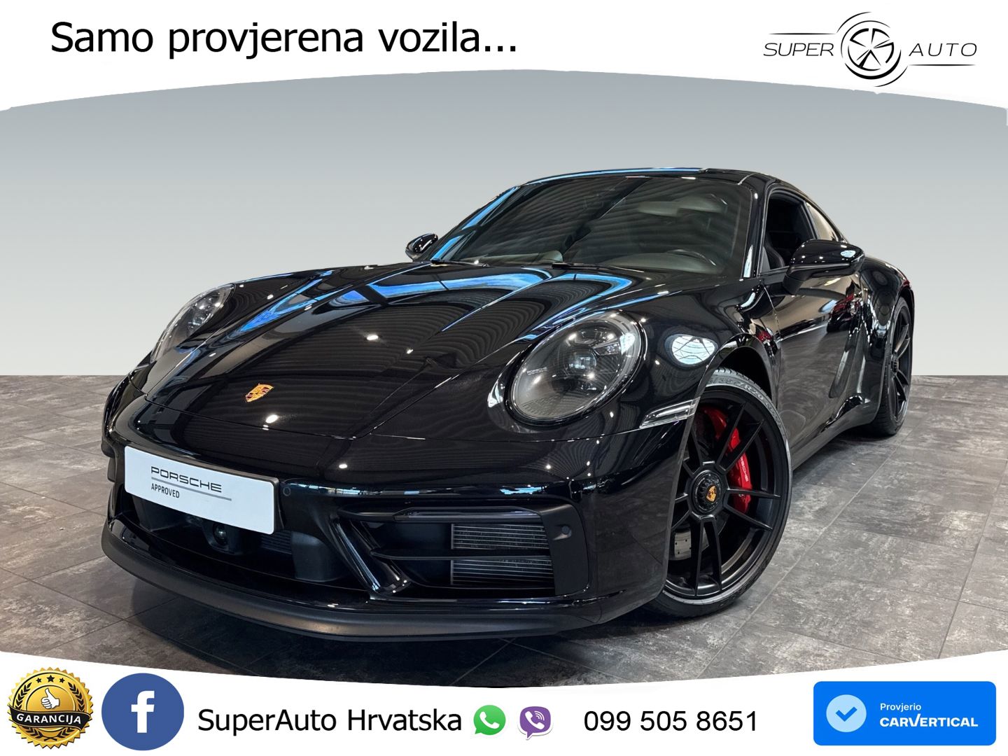 Porsche 911 Carrera 4 GTS 3.0 (480 KS) PDK LED+GR SJED+ACC