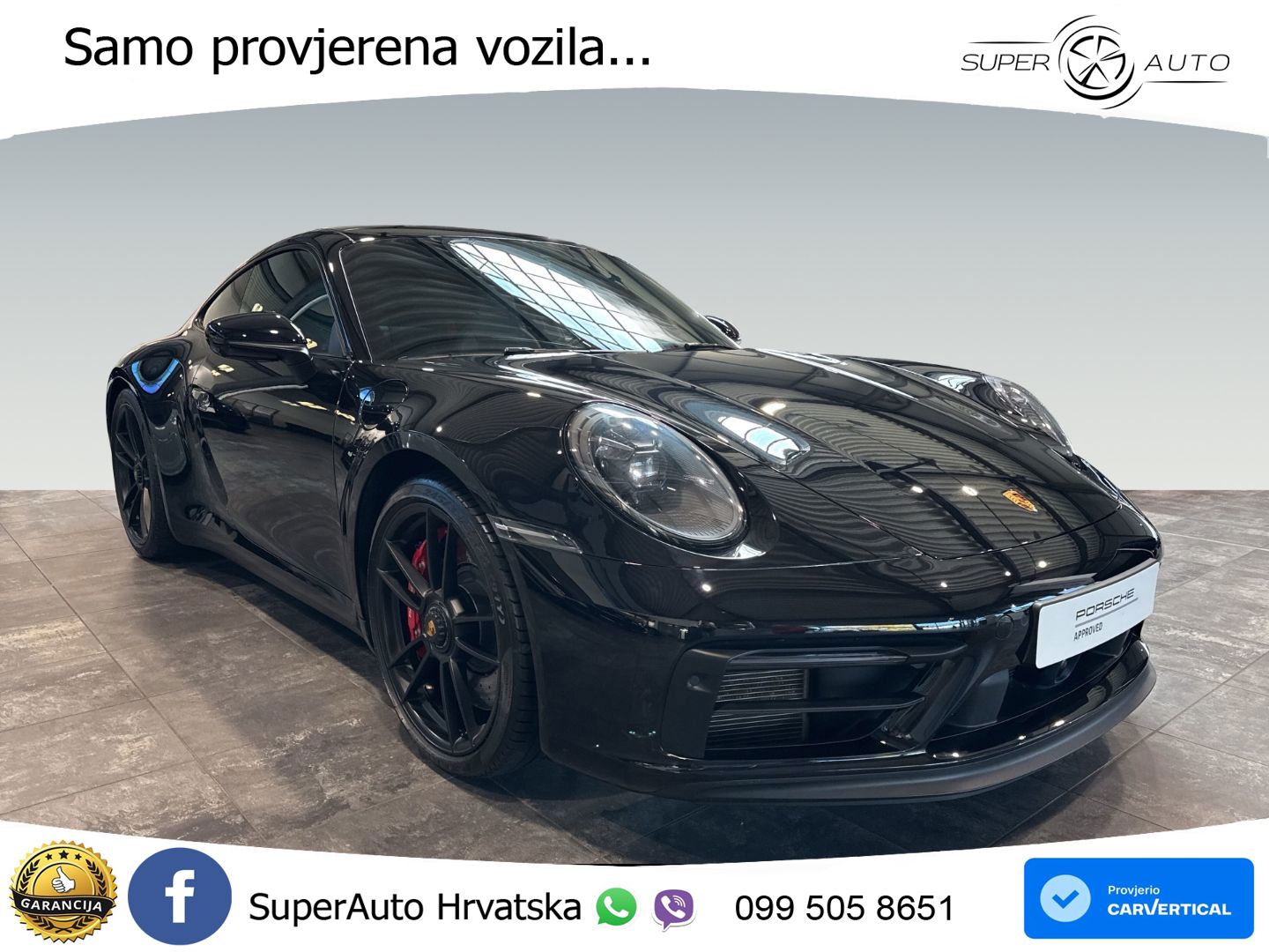 Porsche 911 Carrera 4 GTS 3.0 (480 KS) PDK LED+GR SJED+ACC
