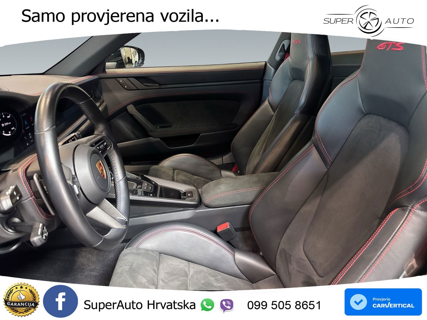 Porsche 911 Carrera 4 GTS 3.0 (480 KS) PDK LED+GR SJED+ACC
