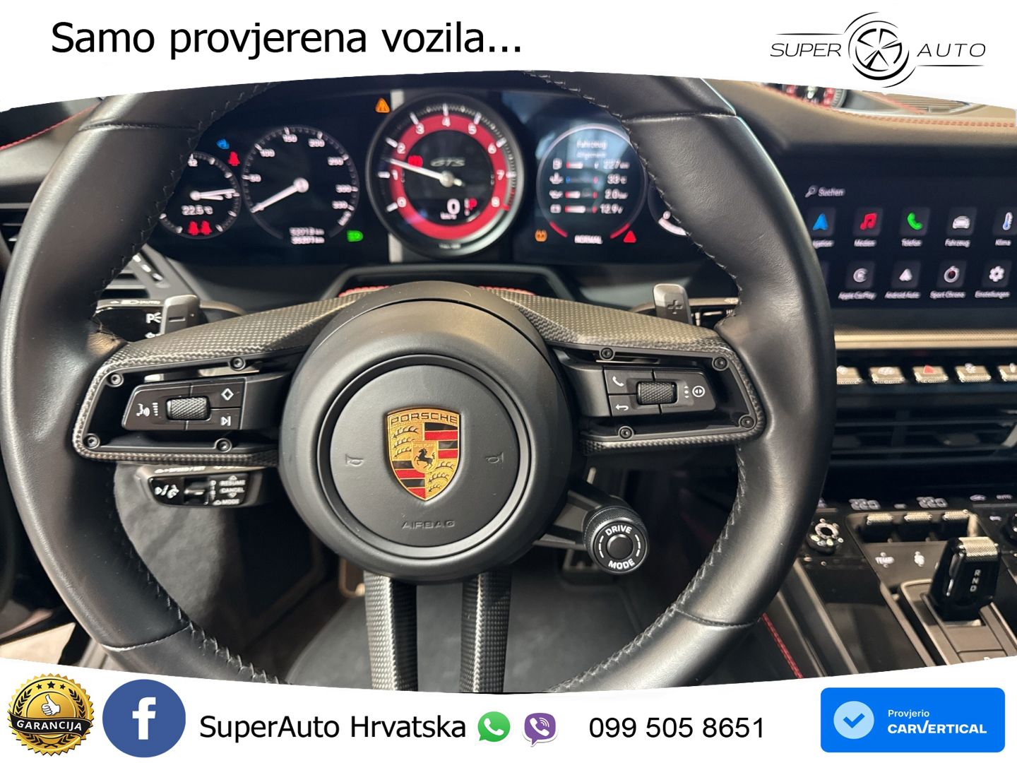 Porsche 911 Carrera 4 GTS 3.0 (480 KS) PDK LED+GR SJED+ACC