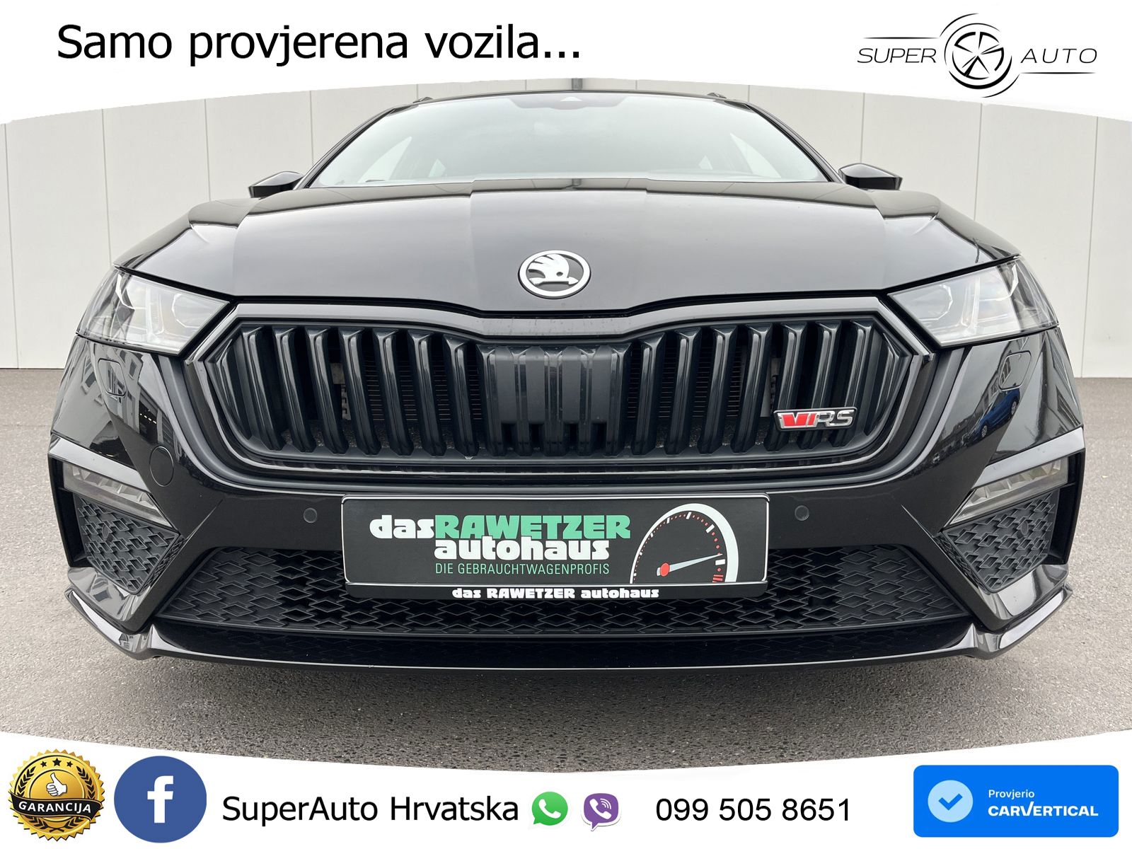 Škoda Octavia Combi RS 2.0 TDI (200 KS) DSG LED+GR SJED+ACC