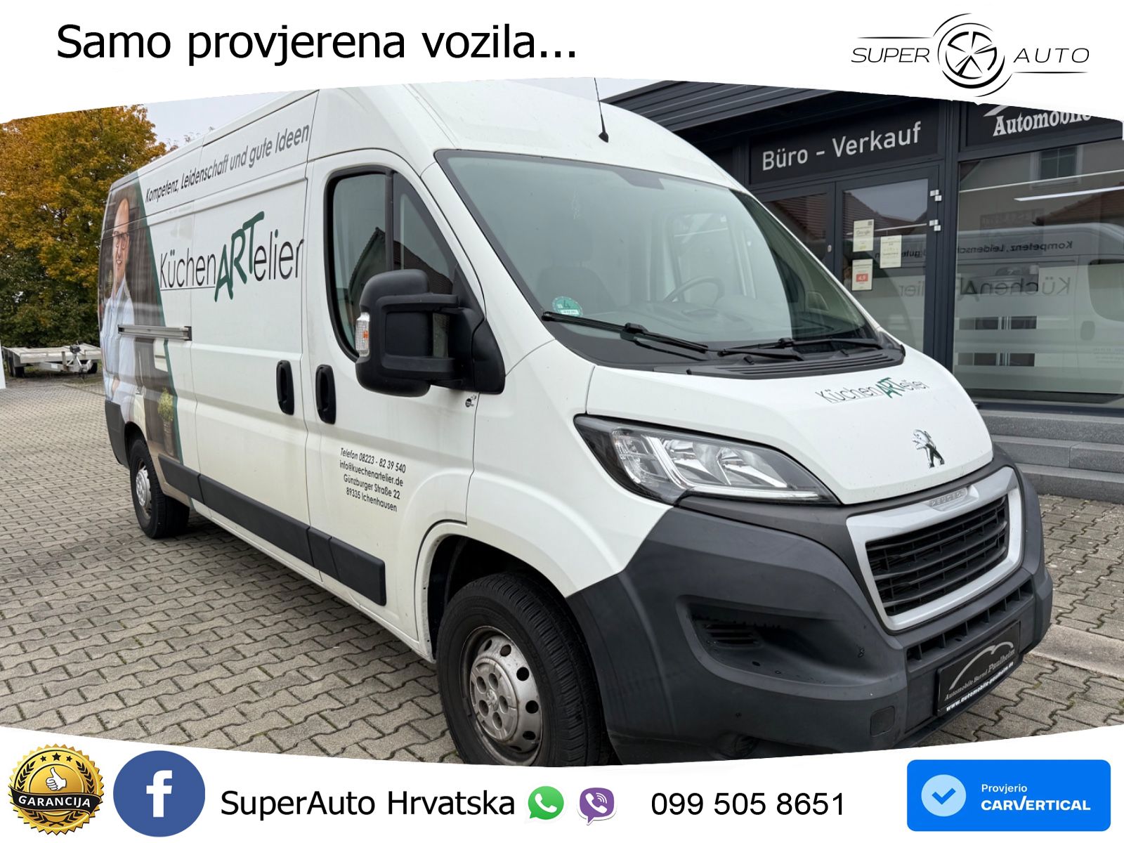 Peugeot Boxer Kasten Hochraum 335 L3H2 Pro BlueHDi 140 S 140 KS