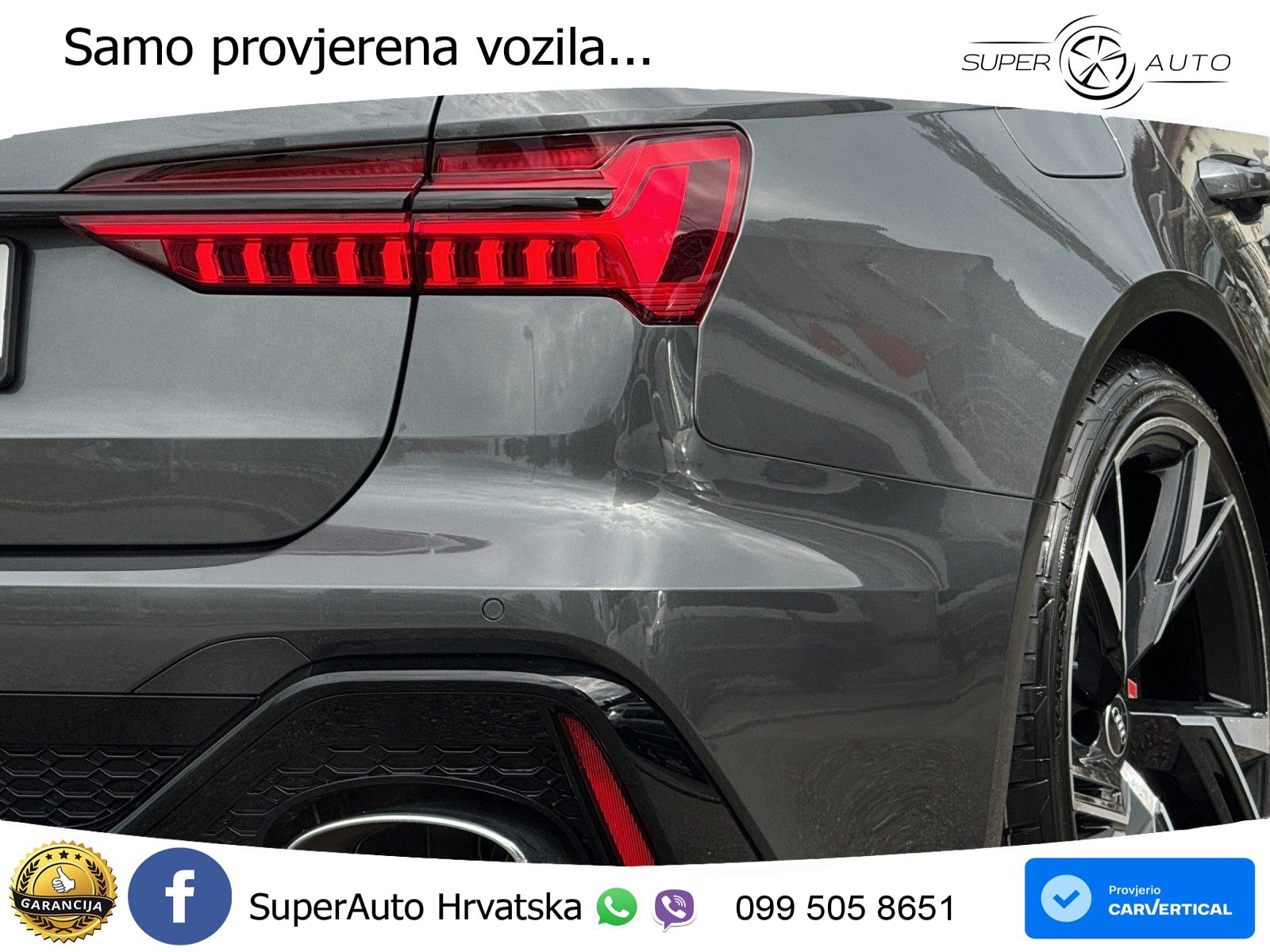 Audi RS6 Avant 4.0 TFSI V8 (600 KS) quattro Tiptronic LED+GR SJED+ACC
