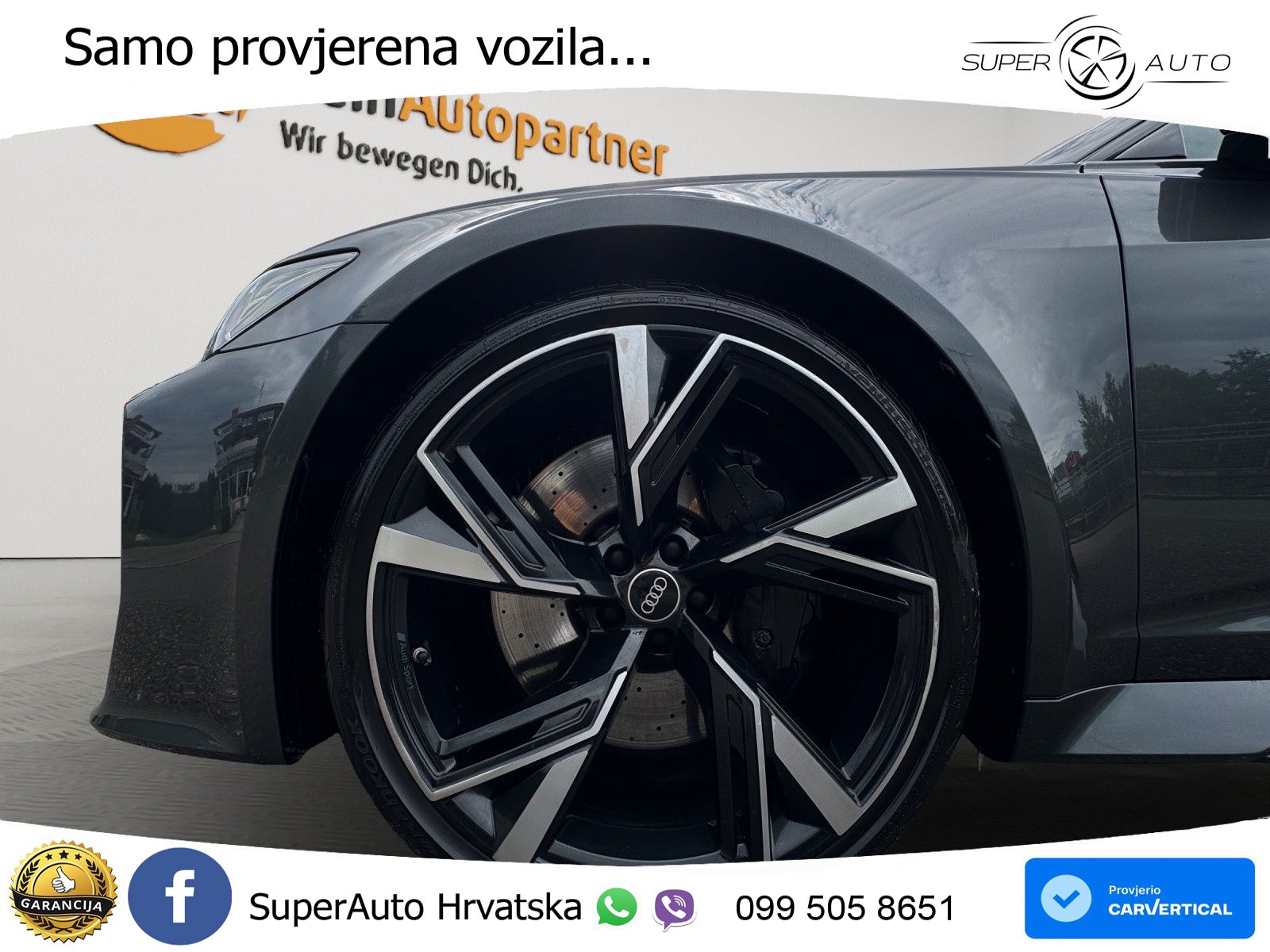 Audi RS6 Avant 4.0 TFSI V8 (600 KS) quattro Tiptronic LED+GR SJED+ACC