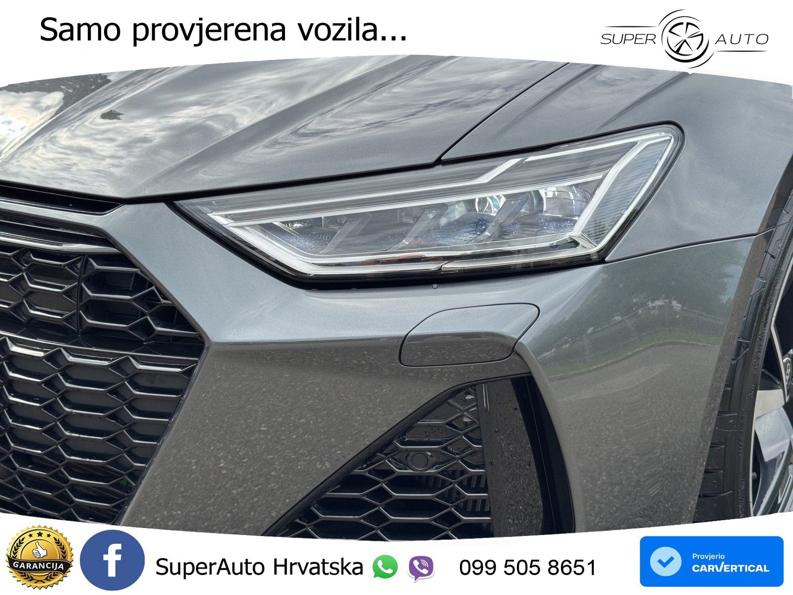 Audi RS6 Avant 4.0 TFSI V8 (600 KS) quattro Tiptronic LED+GR SJED+ACC