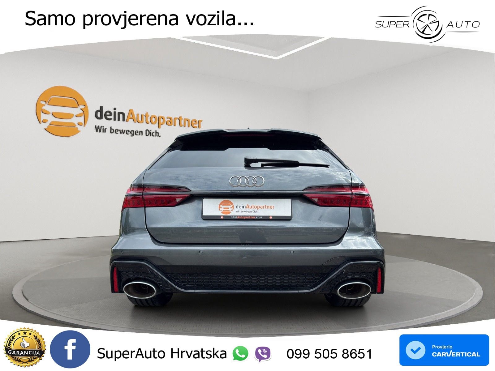 Audi RS6 Avant 4.0 TFSI V8 (600 KS) quattro Tiptronic LED+GR SJED+ACC