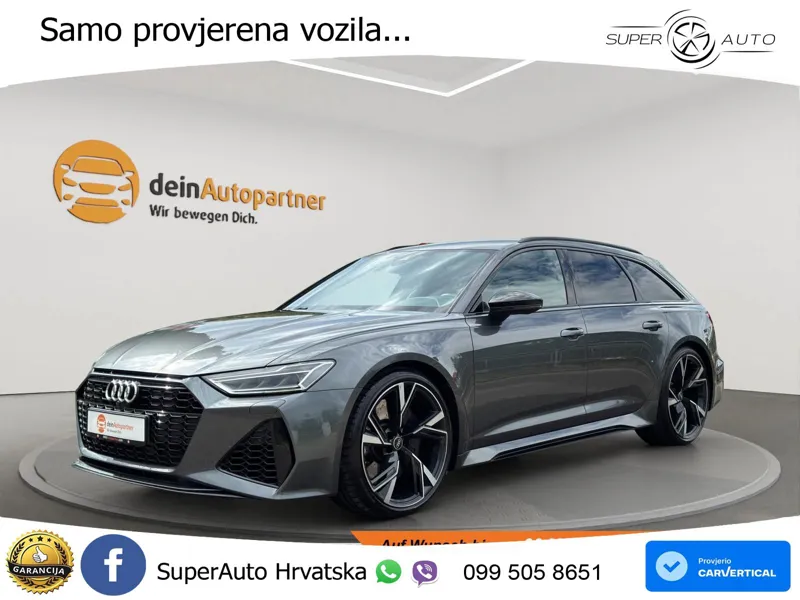 Audi RS6 Avant 4.0 TFSI V8 (600 KS) quattro Tiptronic LED+GR SJED+ACC