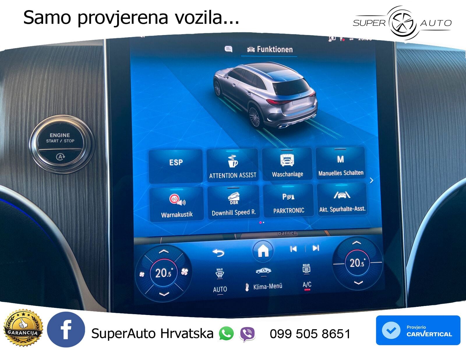 Mercedes GLC 220d (197 KS) 4MATIC 9G-TRONIC LED+GR SJED+ACC