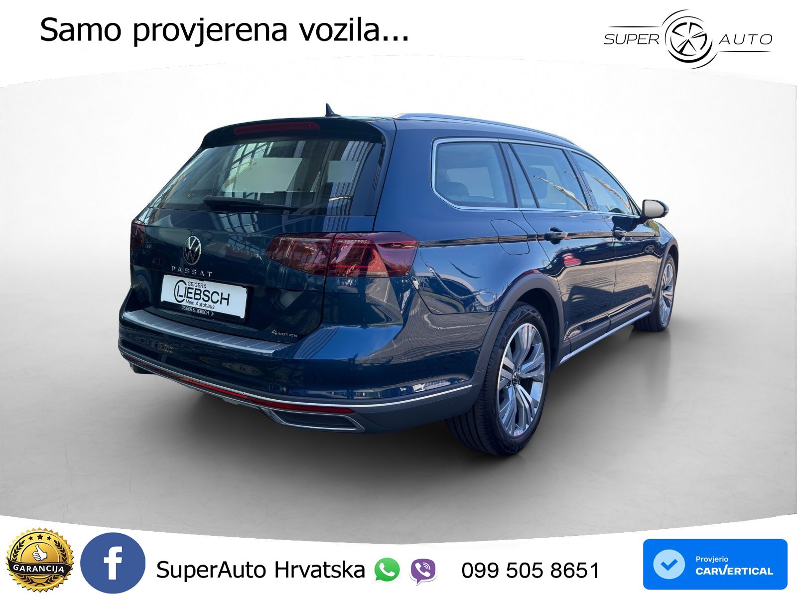Volkswagen Passat Variant 2.0 TDI (200 KS) 4MOTION DSG LED+GR SJED+ACC