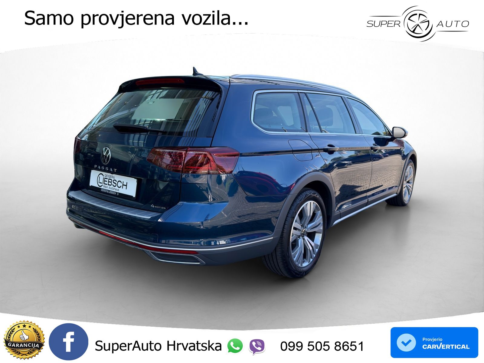 Volkswagen Passat Variant 2.0 TDI (200 KS) 4MOTION DSG LED+GR SJED+ACC