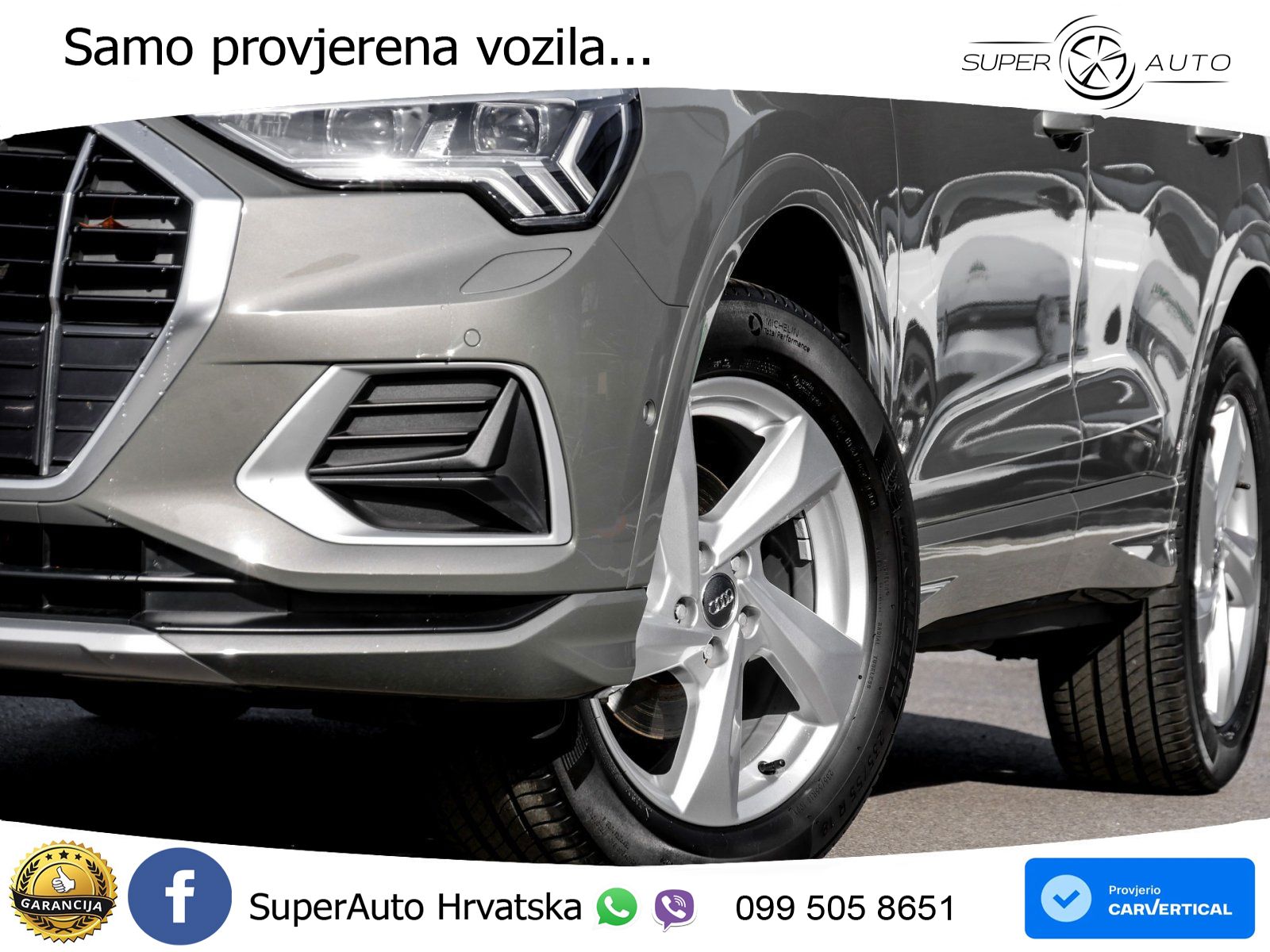Audi Q3 35 TFSI (150 KS) S tronic advanced MATRIX+GR SJED+KAM