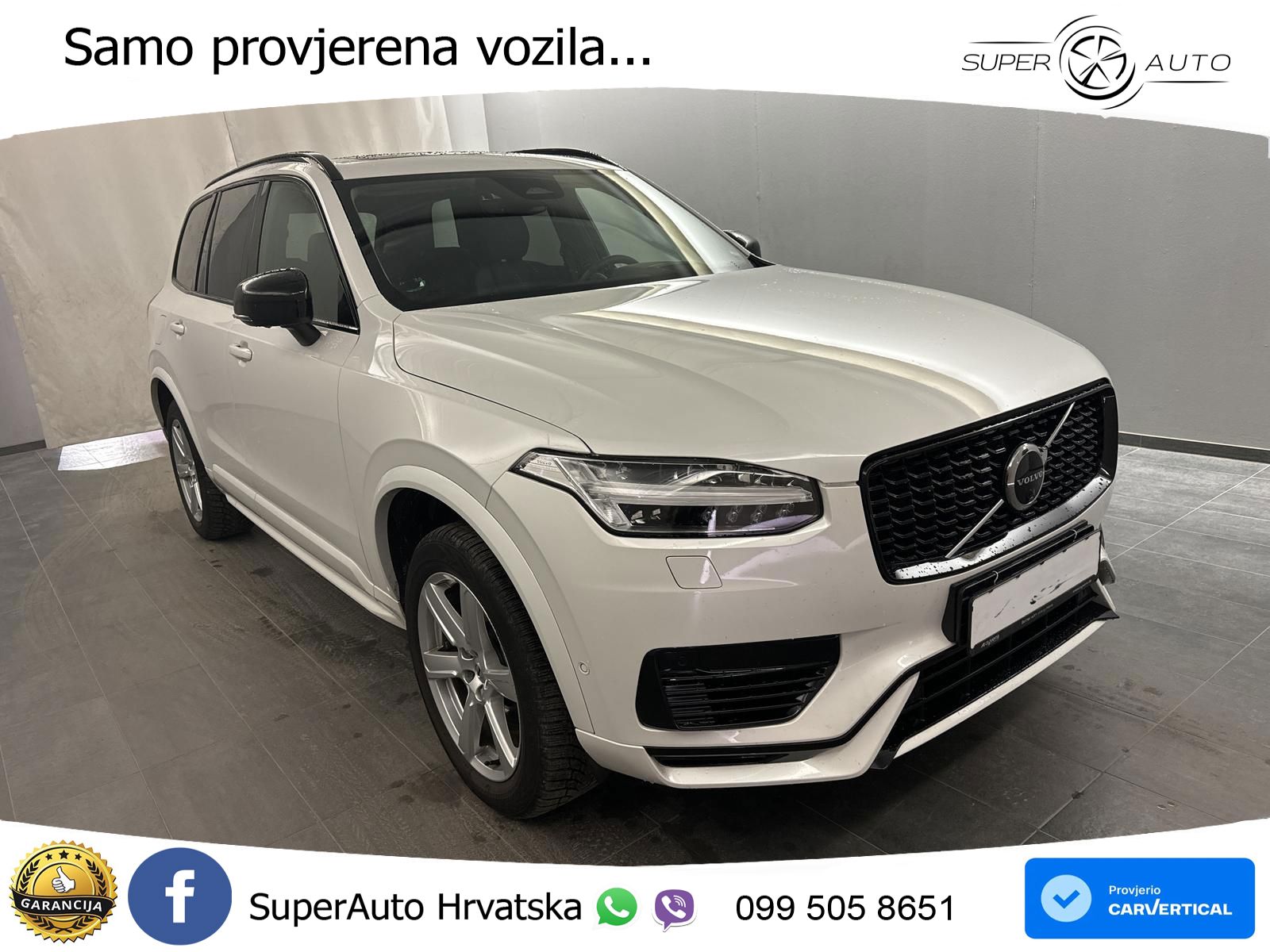 Volvo XC90 2.0 T8 AWD Automatic ACC+HEAD+4xGR SJED+360+PANO