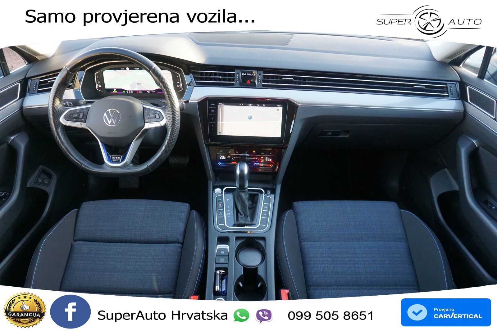 Volkswagen Passat Variant GTE 1.4 TSI (218 KS) DSG LED+GR SJED+ACC