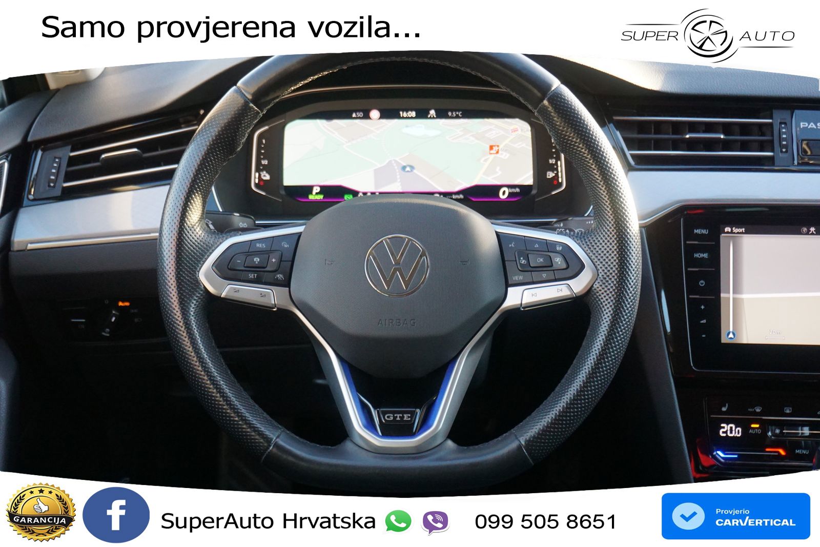 Volkswagen Passat Variant GTE 1.4 TSI (218 KS) DSG LED+GR SJED+ACC