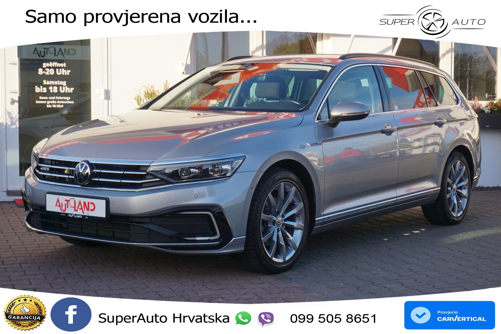 Volkswagen Passat Variant GTE 1.4 TSI (218 KS) DSG LED+GR SJED+ACC