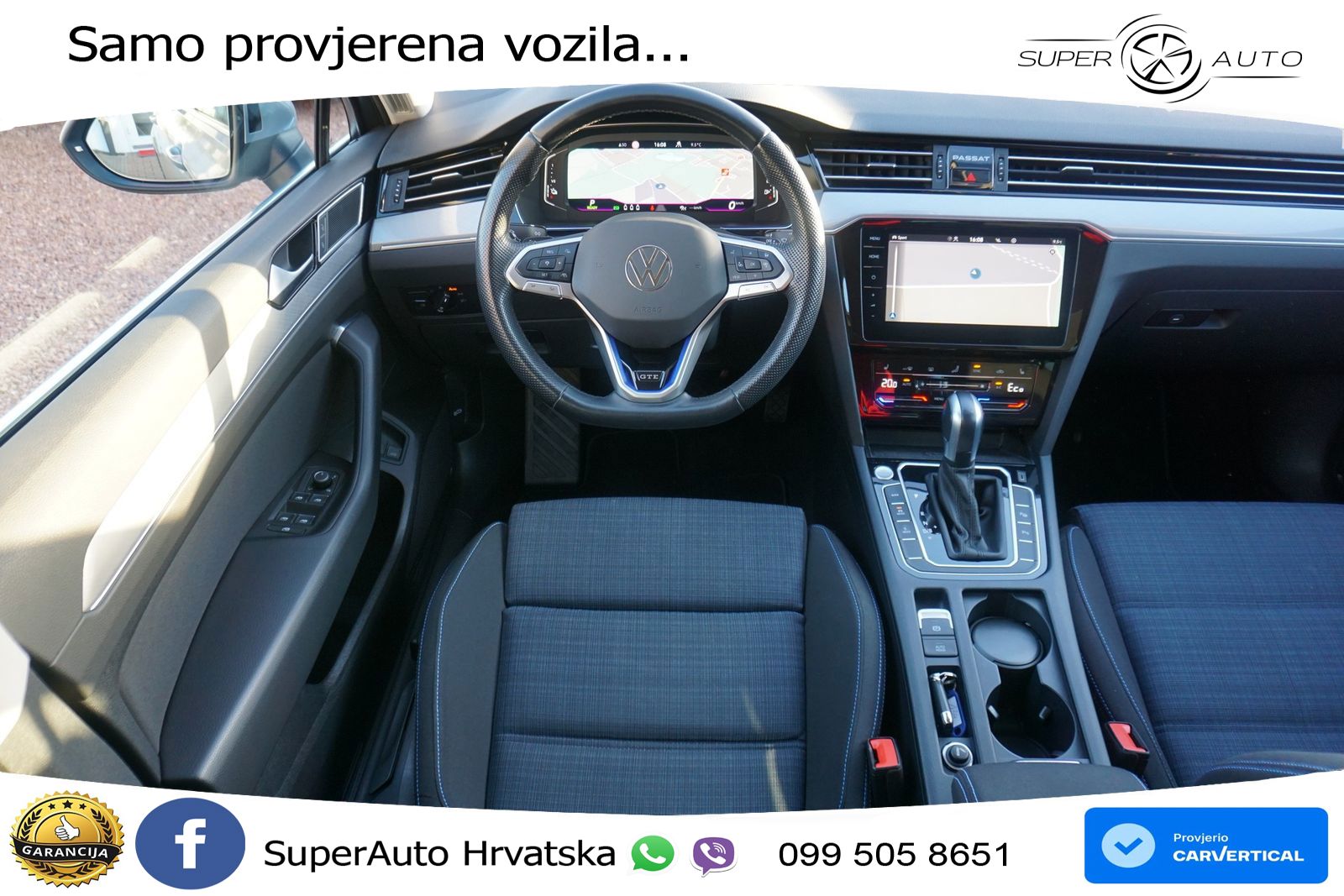 Volkswagen Passat Variant GTE 1.4 TSI (218 KS) DSG LED+GR SJED+ACC