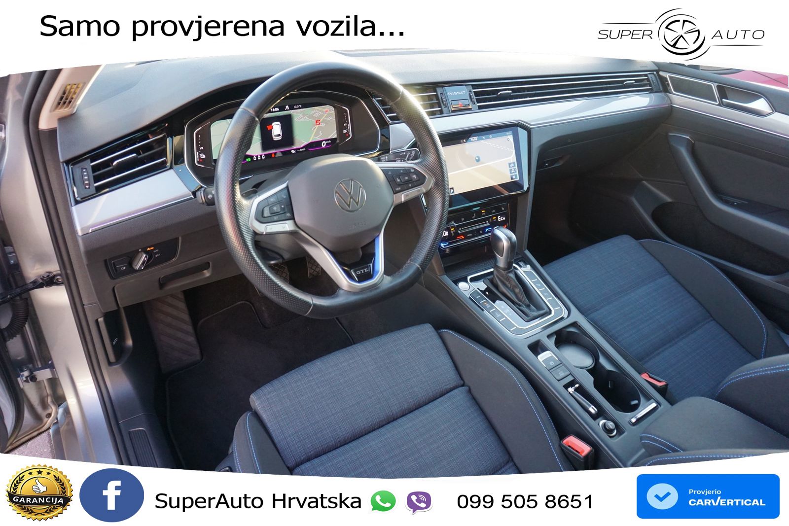 Volkswagen Passat Variant GTE 1.4 TSI (218 KS) DSG LED+GR SJED+ACC