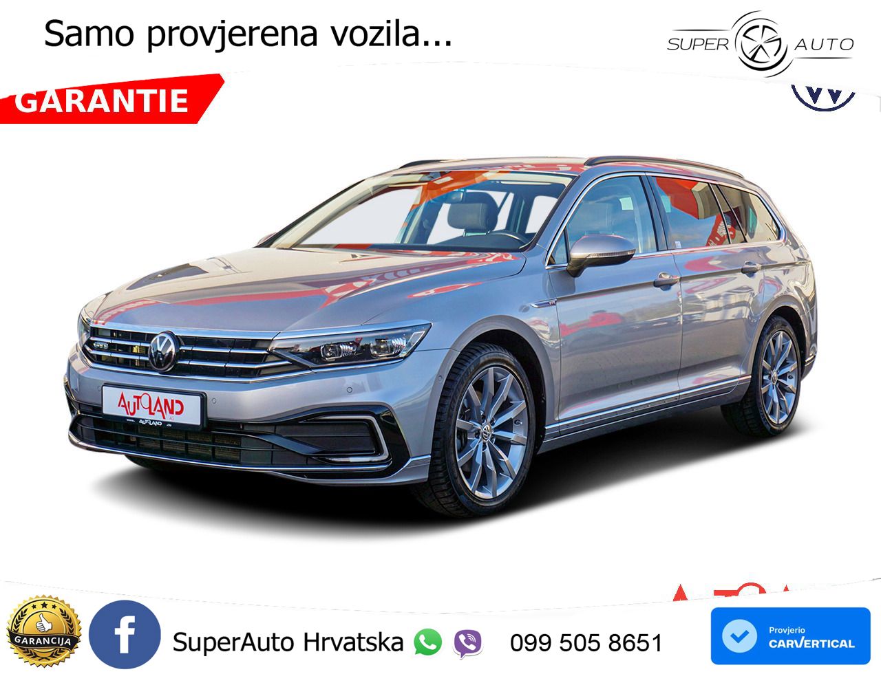 Volkswagen Passat Variant GTE 1.4 TSI (218 KS) DSG LED+GR SJED+ACC
