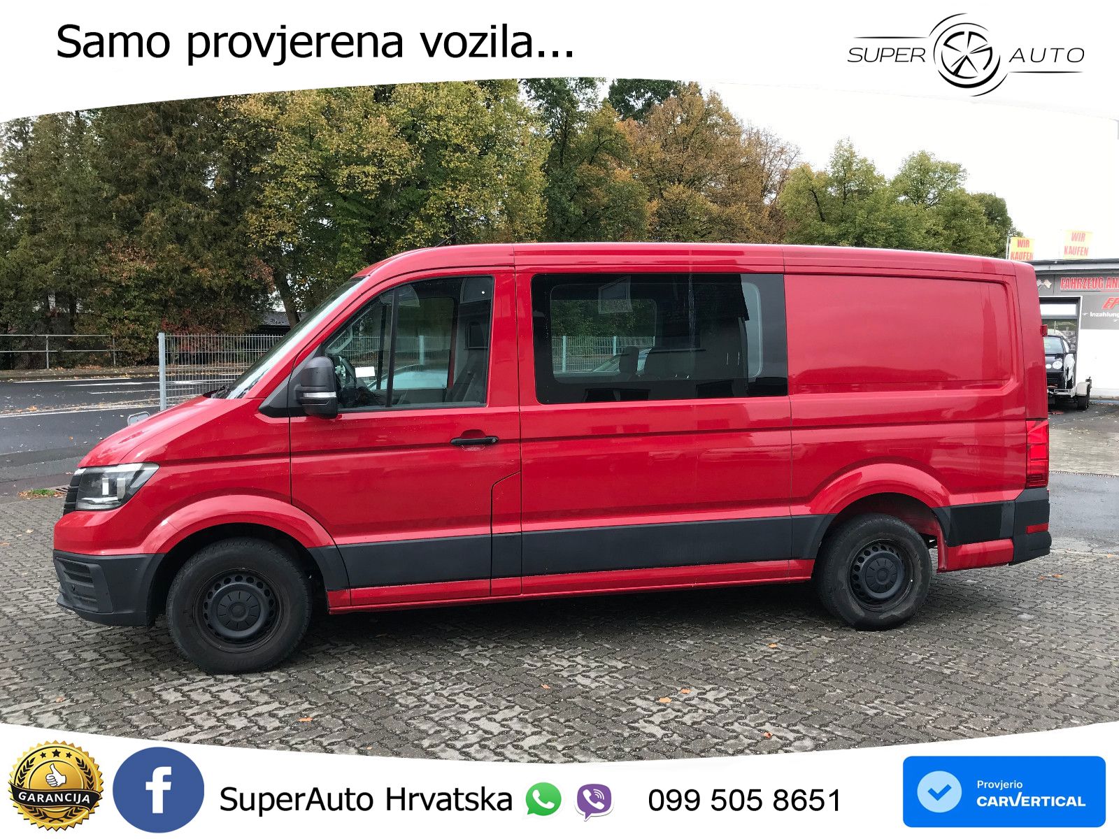 Volkswagen Crafter 2.0 TDI Mixto mittellang FWD 8 Sitzer 140 KS