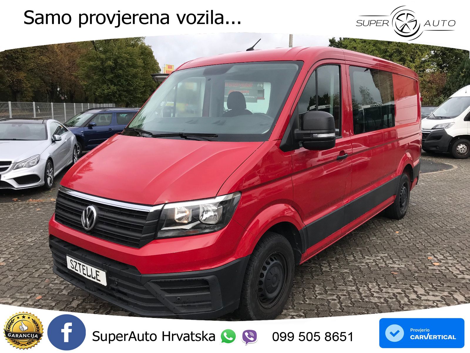 Volkswagen Crafter 2.0 TDI Mixto mittellang FWD 8 Sitzer 140 KS
