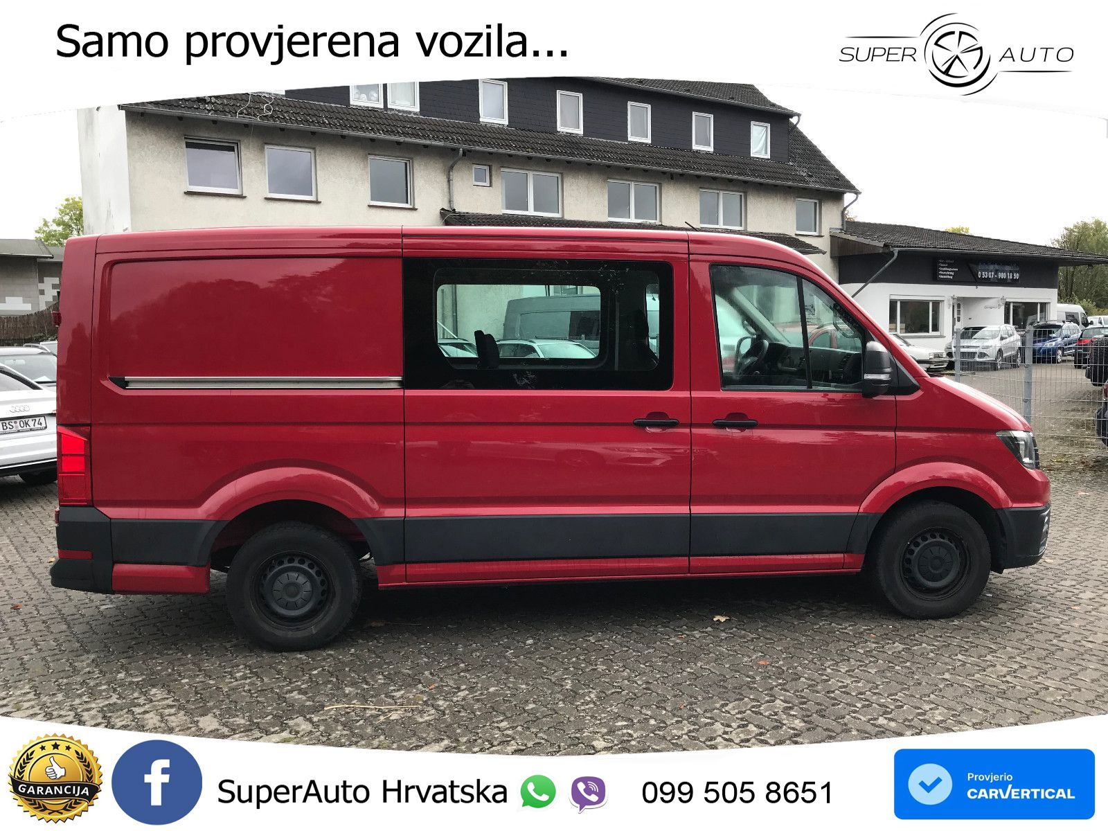 Volkswagen Crafter 2.0 TDI Mixto mittellang FWD 8 Sitzer 140 KS
