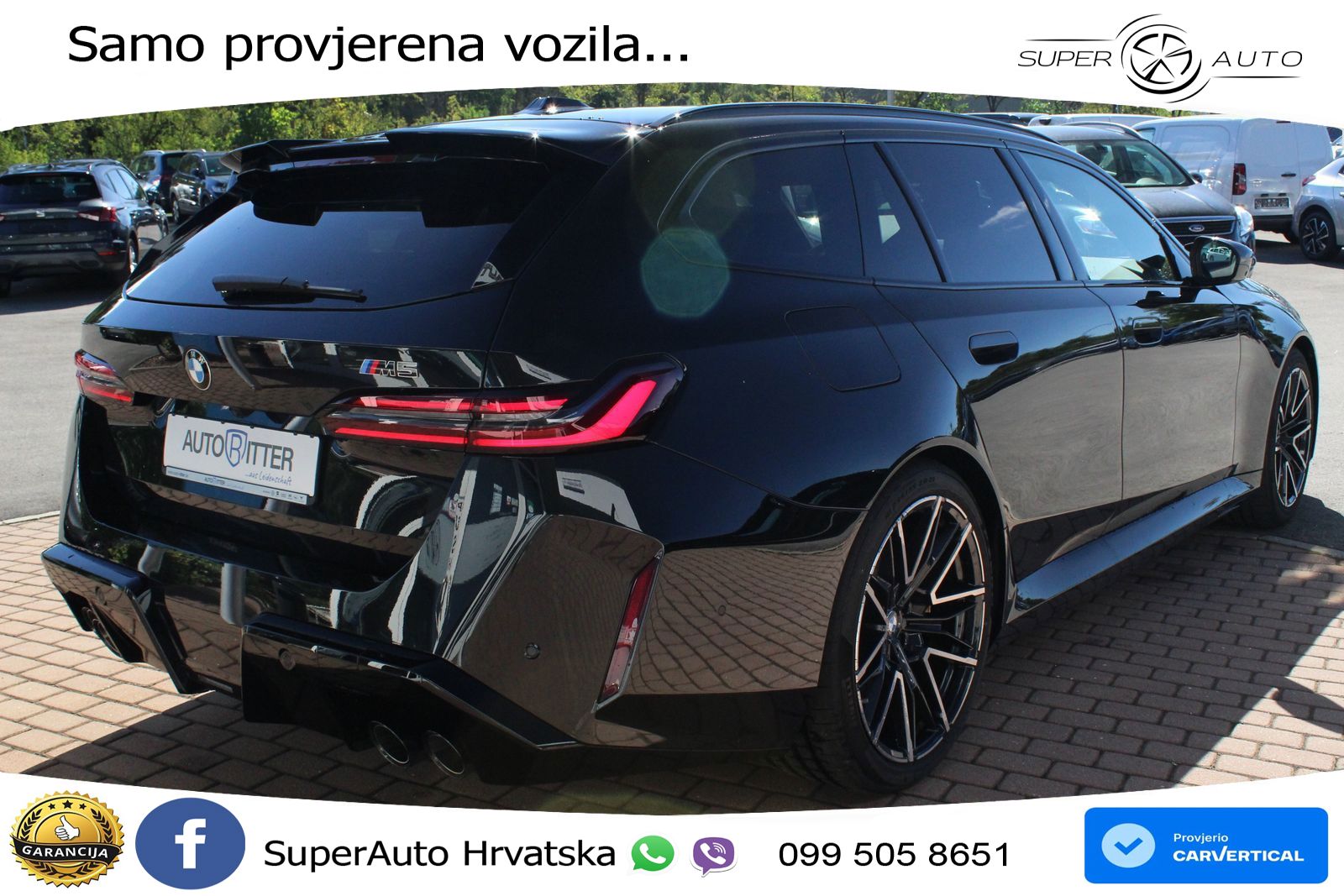 BMW M5 Touring 4.4 V8 (727 KS) xDrive Steptronic ACC+HEAD+4xGR SJED+360+PANO